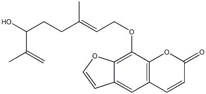 8-[(E)-6-羟基-3,7-二甲基辛-2,7-二烯基氧基]补骨脂素